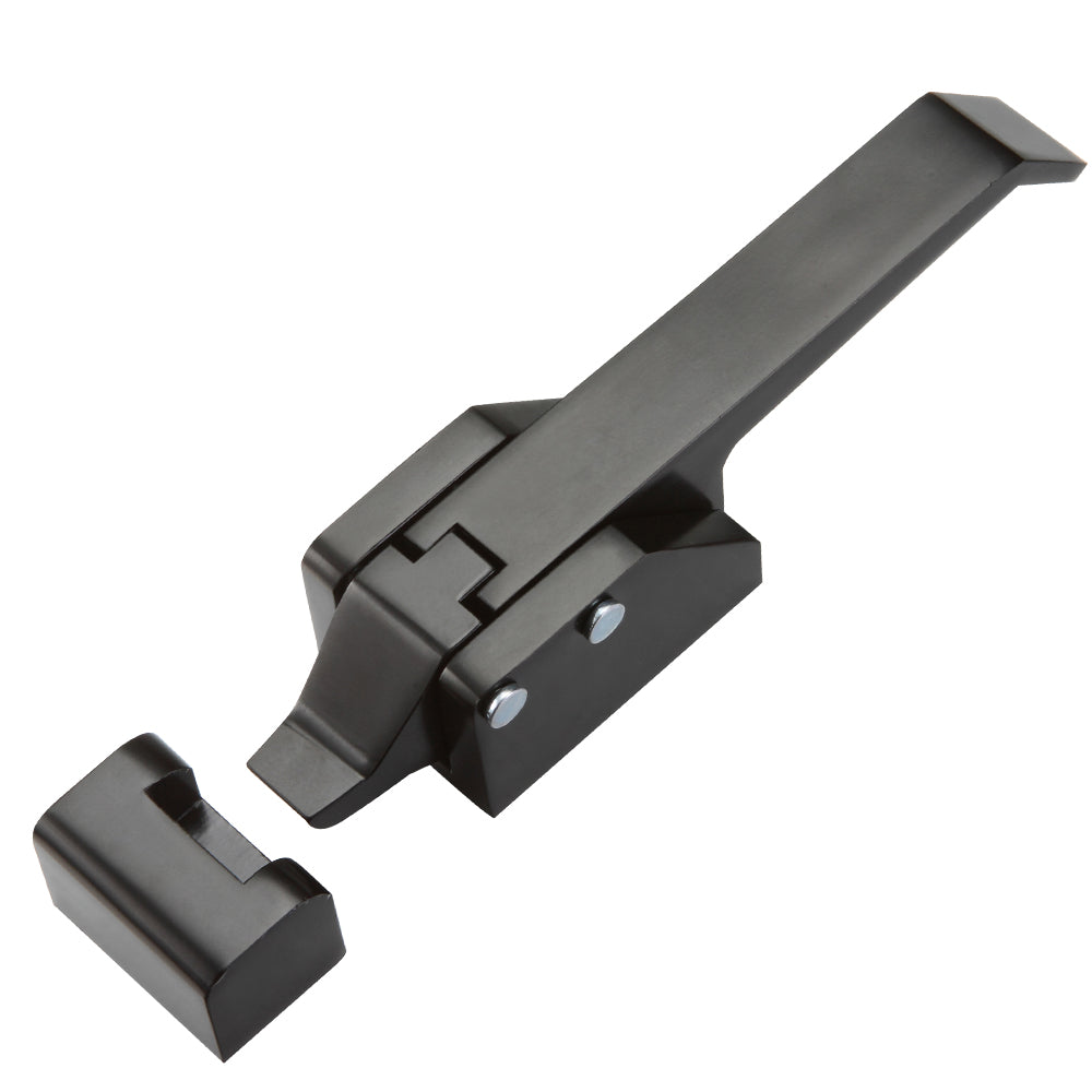 Black Toggle Lock Catch Clamp Clip Drawer Hasp Clasp Duck Billed Buckles for Toolbox, Trunk, Case and Chest DK615