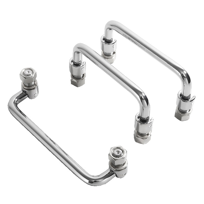 Folding Pull Handle Slim Square Bar Drawer Handles Center to Center for Luggage Mechanical Equipment Cabinet Cupboard Handle DK506
