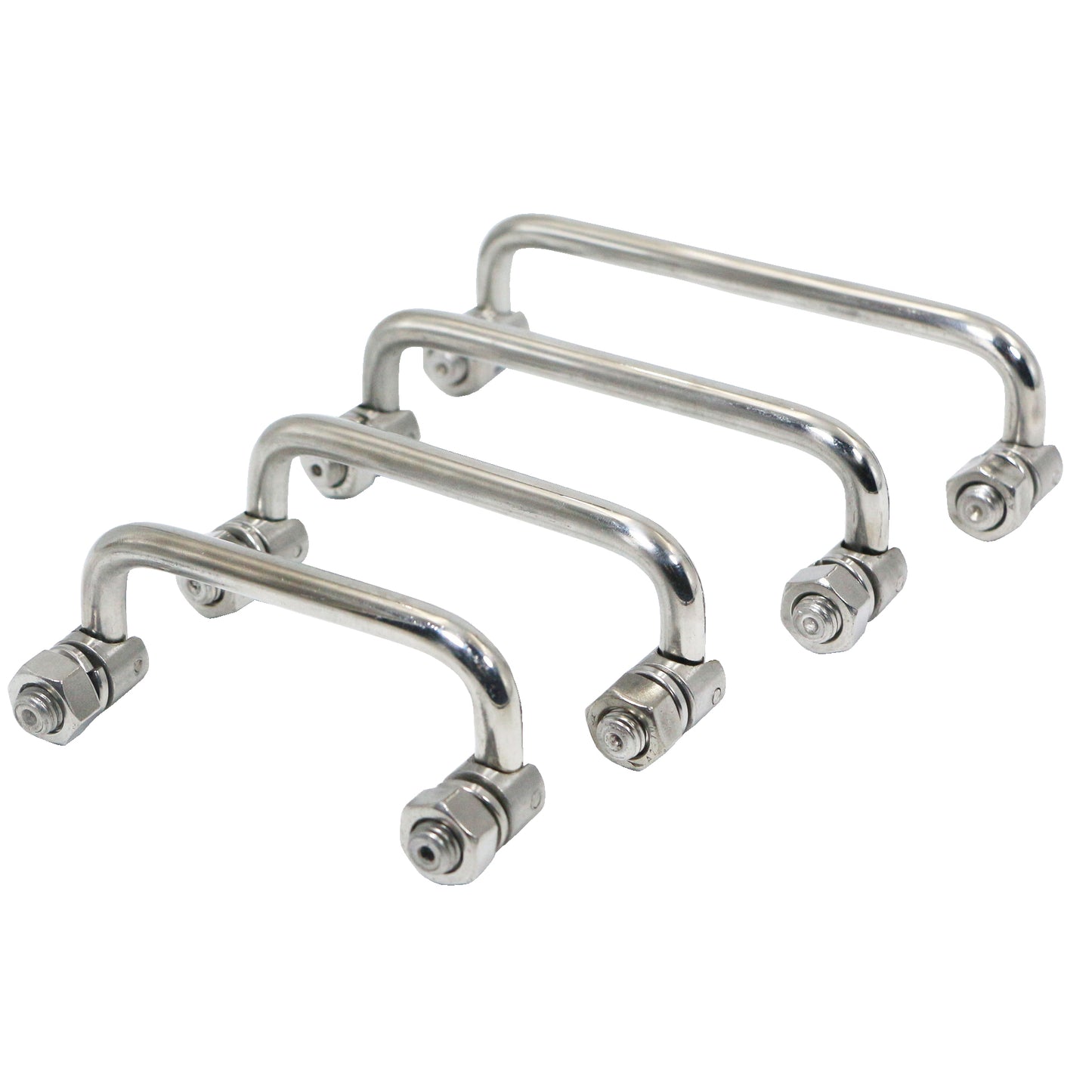 Folding Pull Handle Slim Square Bar Drawer Handles Center to Center for Luggage Mechanical Equipment Cabinet Cupboard Handle DK506