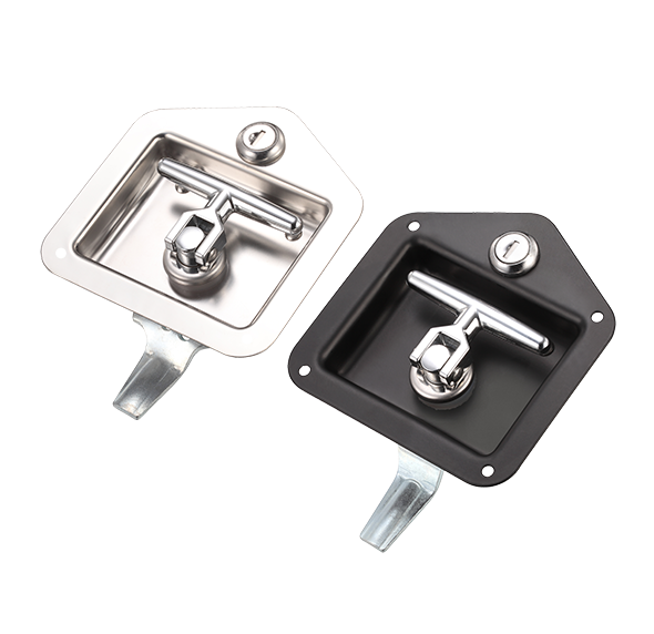 MS858 Truck Tool Box Latch Replacement 304 Stainless Steel Folding T-Handle Lock
