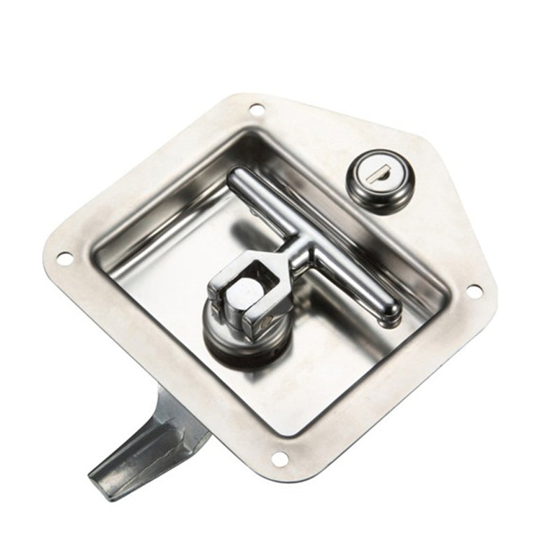 MS858 Truck Tool Box Latch Replacement 304 Stainless Steel Folding T-Handle Lock