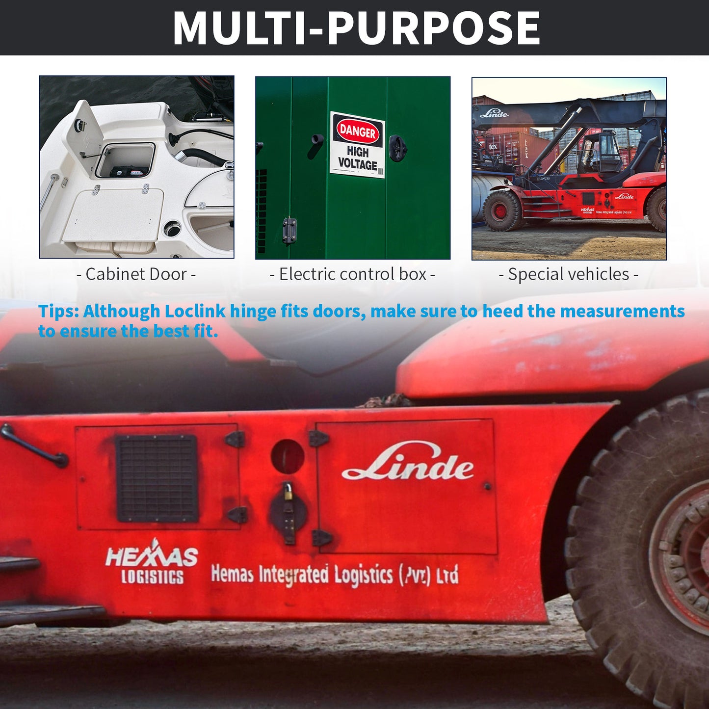 Door Hinge Cabinet Hinge Flat Bifold for Doors Hardware Marine grade Heavy Duty JL233C-1