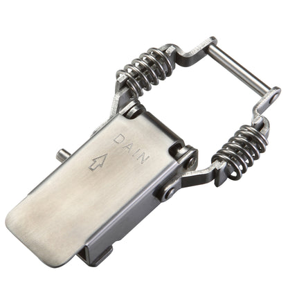 Spring Toggle Lock Catch Clamp Clip Drawer Hasp Clasp Duck Billed Buckles for Toolbox, Trunk, Case and Chest DK607-7
