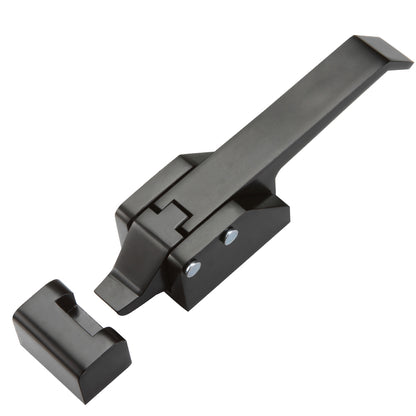 Black Toggle Lock Catch Clamp Clip Drawer Hasp Clasp Duck Billed Buckles for Toolbox, Trunk, Case and Chest DK615